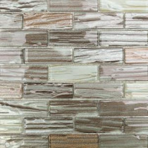 Gemini Jupiter Polished Glass Mosaic Wall Tile - 3 in. x 6 in. Tile Sample