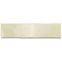 Catalina Vanilla Ceramic Mosaic Floor and Wall Tile - 3 in. x 6 in. Tile Sample