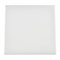 Colour Scheme Arctic White Solid 6 in. x 12 in. Ceramic Cove Base Trim Floor and Wall Tile