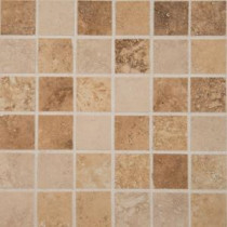 Venice Mixed 12 in. x 12 in. x 10 mm Porcelain Mesh-Mounted Mosaic Floor and Wall Tile (8 sq. ft. / case)