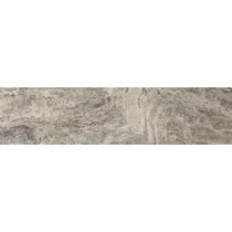 Choice Trav Silver Veincut Plank 6 in. x 24 in. Filled and Honed Travertine Floor Tile (3.92 sq. ft. / case)