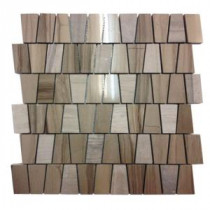 Artifact Athens Gray 12 in. x 12 in. x 8 mm Marble Mosaic Tile