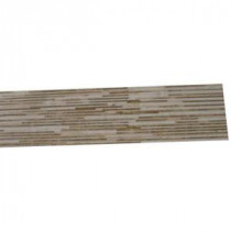 Great Napoleon 6 in. x 24 in. x 10 mm Marble Floor and Wall Tile