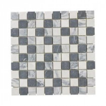 Carrara Mix 12 in. x 12 in. x 8 mm Marble Mosaic Floor/Wall Tile