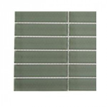 Contempo Seafoam Polished Glass Tile - 3 in. x 6 in. x 8 mm Tile Sample