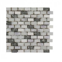 Paradox Enigma Mixed Materials Floor and Wall Tile - 6 in. x 6 in. Tile Sample