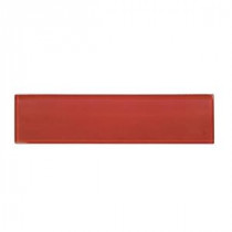 Lipstick 3 in. x 12 in. Glass Wall Tile