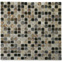 Terrene Solstice 12 in. x 12 in. x 6 mm Porcelain Mesh-Mounted Mosaic Tile (10 sq. ft. / case)