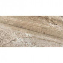 Europa Cafe Polished 11 in. x 23 in. Porcelain Floor and Wall Tile (12.88 sq. ft. / case)