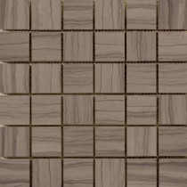 Metro Taupe 12 in. x 12 in. x 10.41 mm Marble Mesh-Mounted Mosaic Tile