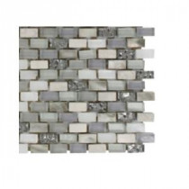 Paradox Puzzle Mixed Materials Floor and Wall Tile - 6 in. x 6 in. Tile Sample