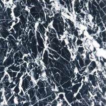 Nero Marquina 12 in. x 12 in. Polished Marble Floor and Wall Tile (5 sq. ft. / case)