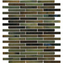 Fashion Accents Illumini Meadow 12 in. x 12 in. x 8mm Random Porcelain Mosaic Wall Tile