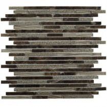 Paradise Valhalla 12 in. x 12 in. x 8 mm Glass Mosaic Tile