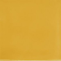 Hand-Painted Yellow Sol 6 in. x 6 in. x 6.35 mm Ceramic Wall Tile (2.5 sq. ft. / case)