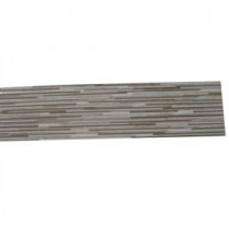 Great Alexander 6 in. x 24 in. x 10 mm Marble Floor and Wall Tile