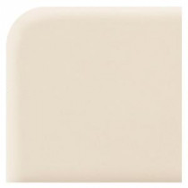 Semi-Gloss Almond 4-1/4 in. x 4-1/4 in. Ceramic Surface Bullnose Corner Wall Tile