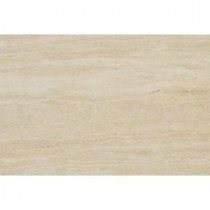 Travertino Romano 8 in. x 12 in. Glazed Porcelain Floor and Wall Tile (6.67 sq. ft. / case)