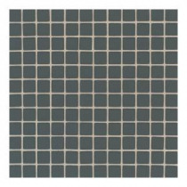 Maracas Evergreen 12 in. x 12 in. x 8 mm Frosted Glass Mesh-Mounted Mosaic Wall Tile