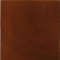 Hand-Painted Red Russet 6 in. x 6 in. x 6.35 mm Ceramic Wall Tile (2.5 sq. ft. / case)