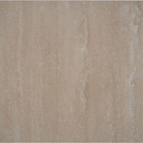 Roman Vein Cut 12 in. x 12 in. Polished Travertine Floor and Wall Tile (10 sq. ft. / case)