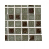 Roman Selection Basilica Glass Mosaic Floor and Wall Tile - 3 in. x 6 in. x 8 mm Tile Sample