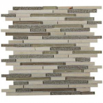 Paradise Olympus 12 in. x 12 in. x 8 mm Glass Mosaic Tile