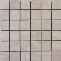 Onyx Crystal 12 in. x 12 in. x 10 mm Porcelain Mesh-Mounted Mosaic Floor and Wall Tile