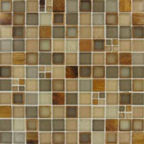 Manhattan Blend 12 in. x 12 in. x 8 mm Glass Mesh-Mounted Mosaic Wall Tile