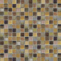 Bountiful Cut-Edge 12 in. x 12 in. x 6 mm Glass Slate Mosaic Tile