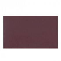 Colour Scheme Berry Solid 6 in. x 12 in. Ceramic Bullnose Floor and Wall Tile