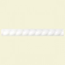 Liners White 1 in. x 6 in. Ceramic Liner Wall Tile