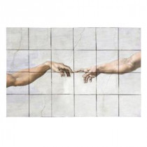 The Fall 36 in. x 24 in. Tumbled Marble Tiles (6 sq. ft. /case)