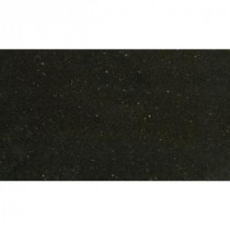 Black Galaxy 18 in. x 31 in. Polished Granite Floor and Wall Tile (7.75 sq. ft. / case)
