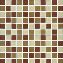 Sedona Blend 12 in. x12 in. x 4 mm Glass Mesh-Mounted Mosaic Tile (20 sq. ft. / case)