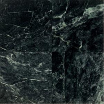 Natural Stone Collection Empress Green 12 in. x 12 in. Polished Marble Floor and Wall Tile (10 sq. ft. / case)