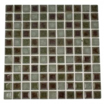 Roman Selection Quattro Sotto 11.25 in. x 11.25 in. Glass Mosaic Floor and Wall Tile